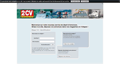 Desktop Screenshot of annonces.2cvmag.fr