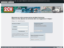 Tablet Screenshot of annonces.2cvmag.fr